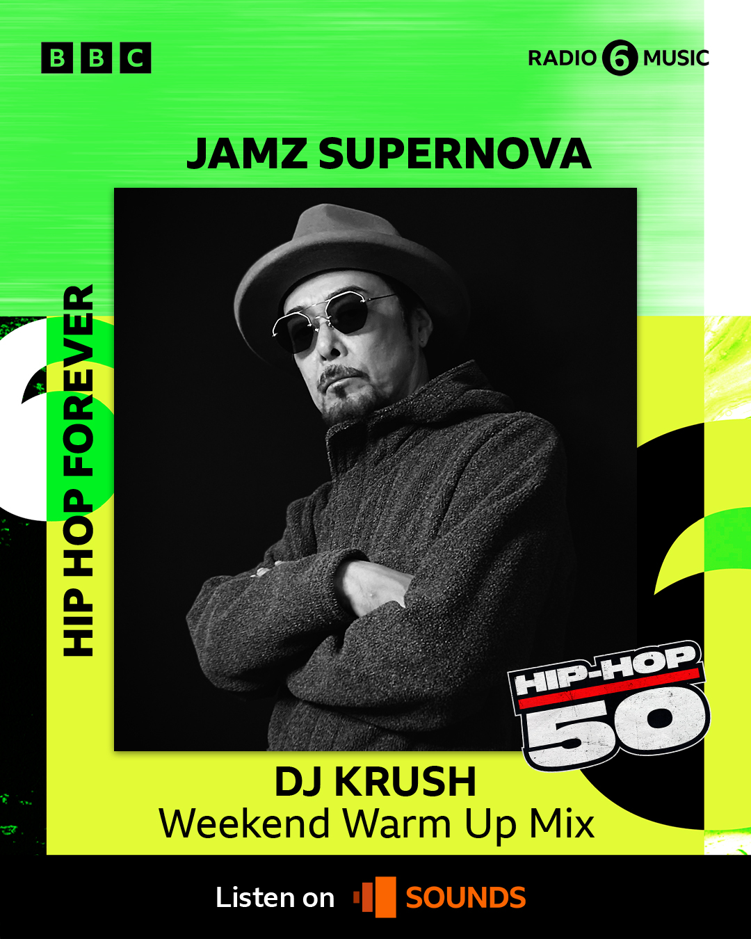DJ KRUSH Weekend Warm Up Mix | BBC RADIO 6 MUSIC Jamz 